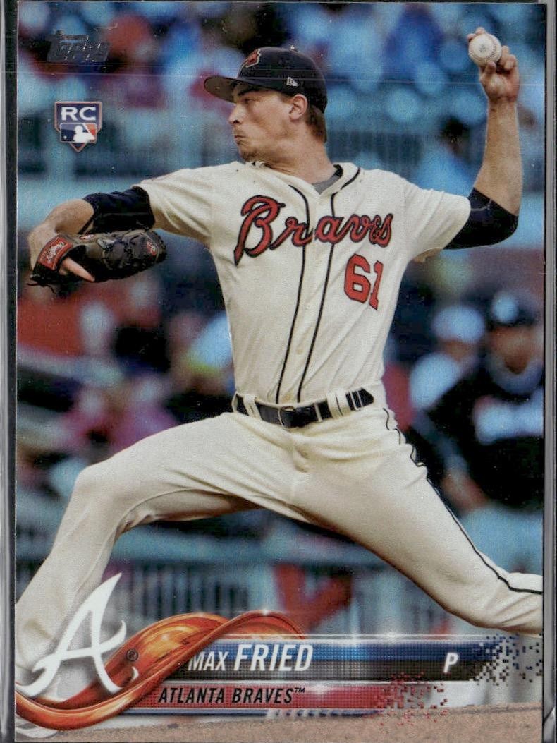 Max Fried 2018 Topps #316 Rainbow Foil Braves New York Yankees