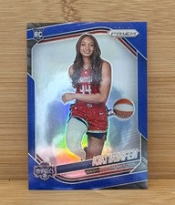 2025 Panini Prizm WNBA - Rookie Variation Kiki Iriafen #149 Blue Prizm /199 (RC)