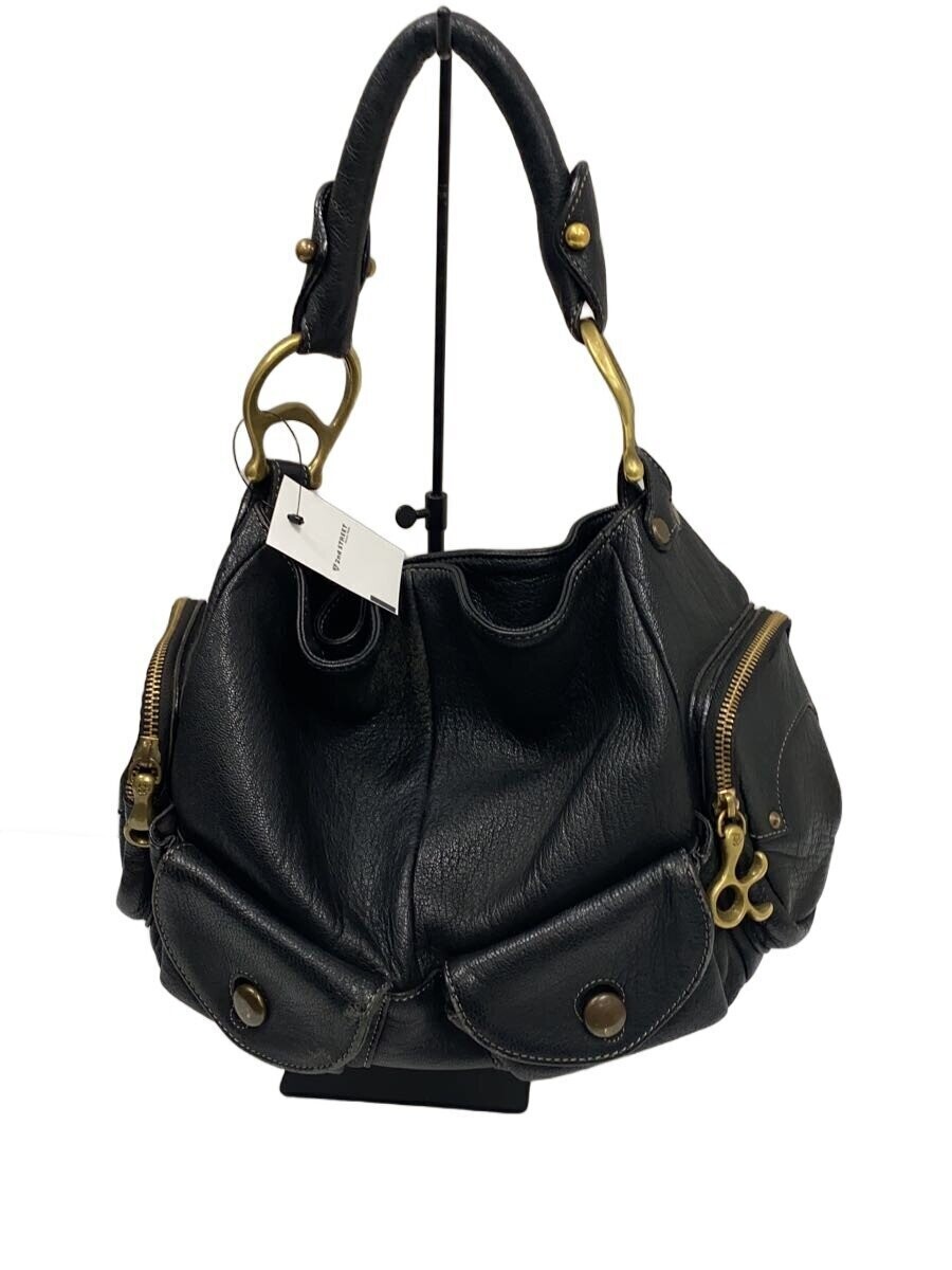 TOFF LOADSTONE Handbag Leather Black From Japan Y2K