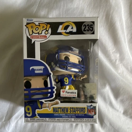 Funko Pop! Vinyl NFL Matthew Stafford #235 Fanatics Exclusive Football Figure
