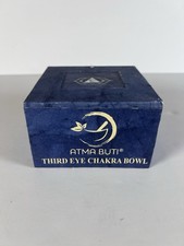 DharmaObjects Tibetan Third Eye Chakra Premium Palm Size Singing Bowl Preowned