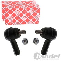 2X febi bilstein SpurstangenkÖPfe Passend FüR Chevrolet Epica Daewoo Evanda