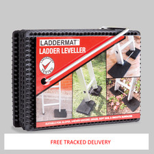 Laddermat Anti-Slip Ladder Leveller + Tool Hook | Ladder Safety Kit UK Made