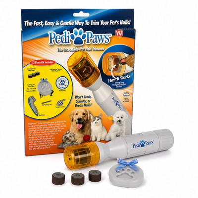 PediPaws Krallenschleifer Nagelschleifer Hund Katze Nagelpflege 12-tlg