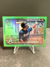 (2) 2024 Topps Pro Debut Luis Guanipa PD-159 Green Foil /99 & Chrome Base