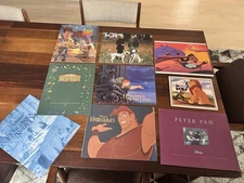 Lot Of 49 Vintage 90's Disney Store Exclusive Commemorative Lithographs 11x14
