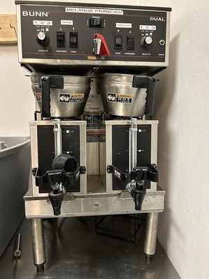 Bunn Commercial 20900.0011 Dual GPR-DBC 18.9 Gallon Dual Coffee Brewer 120/240V
