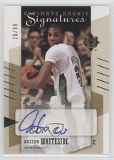 2010 Ultimate Collection Rookie Signatures 15/99 Hassan Whiteside #73 Auto 2w5