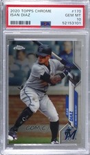 2020 Topps Chrome Isan Diaz #170 PSA 10 GEM MT 8d2