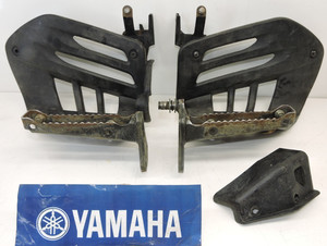 🔥 01-05 Yamaha Raptor 660R 660 R OEM Heelguards Heel Guards Cups Footpegs 🔥