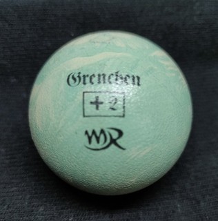 Minigolfball Mährle Grenchen GX 2 8/42/45 unmarkiert super Zustand