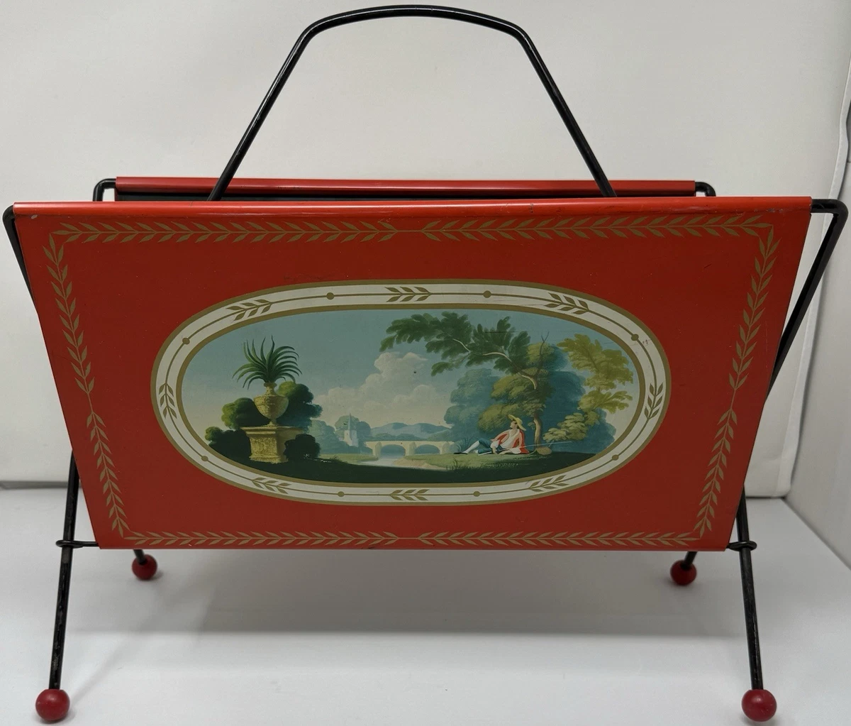 マガジンラック Vintage 50's design magazine rack 1950s magazine rack products for sale | eBay UK