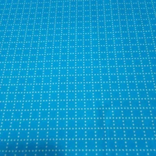 Smiling Safari Friends BTY P&B Textile Dot Plaid on Bright Blue