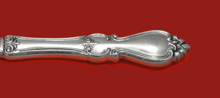 Esparcidor de mantequilla de plata esterlina Queen Elizabeth I by Towle HH moderno 6 3/4" Foto 3 de 3