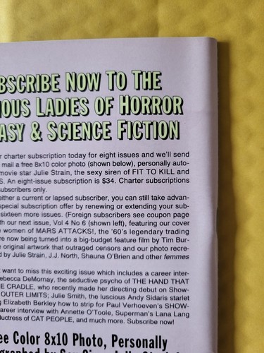 Femme Fatales 1992 CFQ Media, Many available, Pick yours. Excellent condition! - Picture 60 of 698