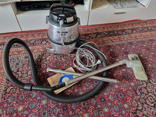 Nilfisk GM80 Staubsauger mit Motor GMP 1200W Industriesauger - Foto 10 di 14