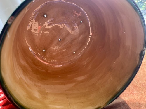 KÄSE STILTON KUPPEL MAJOLIKA 1870’er ANTIK SEHR SELTEN - Bild 18 von 24