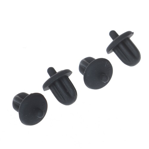 10pcs Black Rubber 6.35mm Audio Jack PC DVD Microphone Socket Dust CS*AU _aa - Zdjęcie 8 z 12