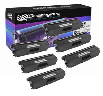 6pk Reman Brother TN315BK TN-310 TN-315 HY Black HL-4150cdn 4570cdw MFC-9460cdn