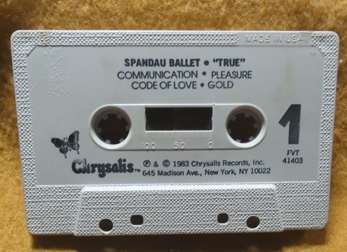 SPANDAU BALLET TRUE Cassette Tape 1983 New Wave Electronic Synth-Pop 80s - Picture 6 of 7
