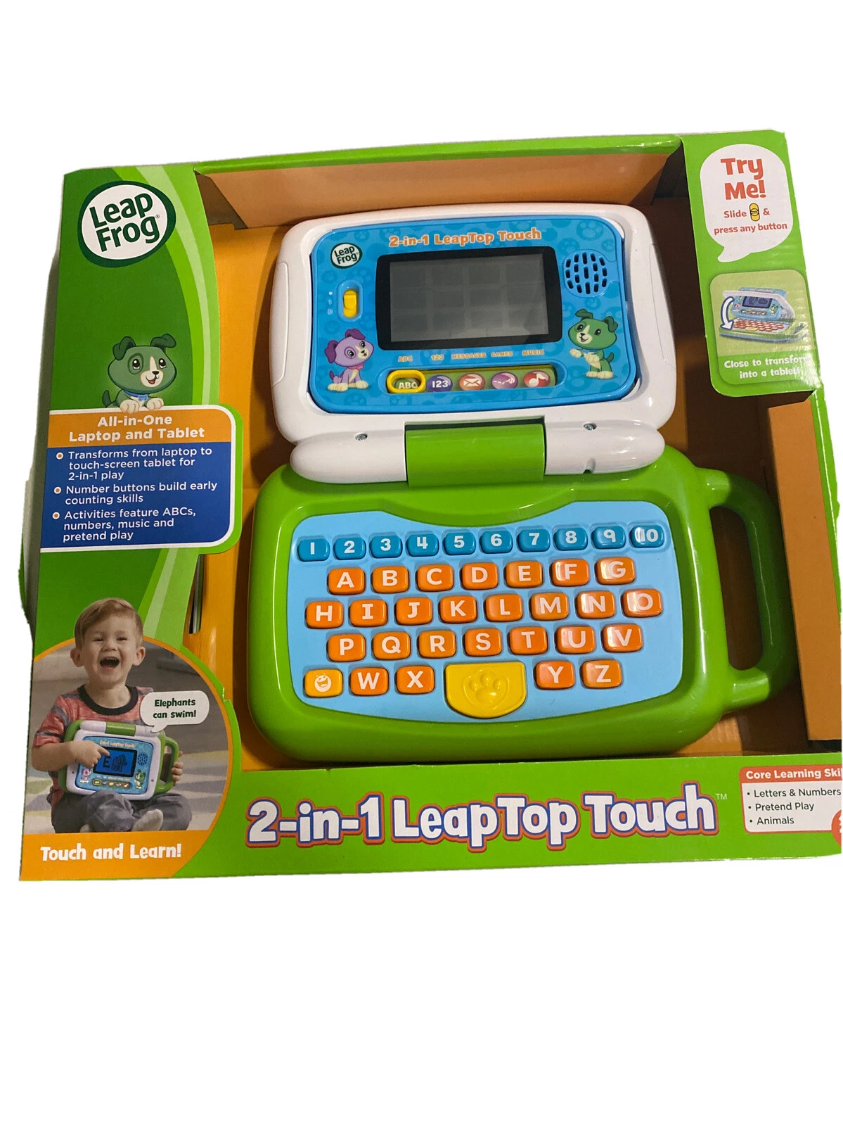 LeapFrog 2-in-1 LeapTop Touch 80-600900