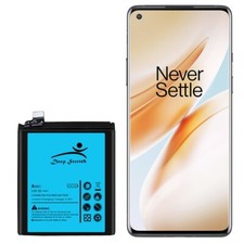 Large Power 4400mAh Extended Slim Battery f T-Mobile/Sprint OnePlus 8 cellphone