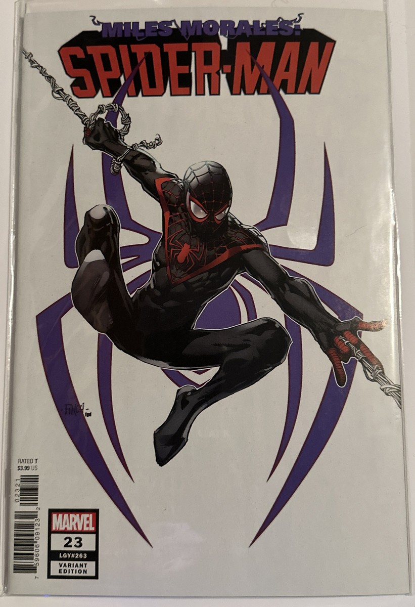 洋書 Miles Morales #23 variant Miles Morales Spider-Man #23 Kael Ngu MJ Basketball Variant