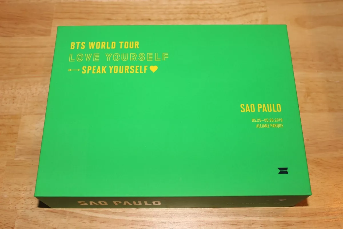 BTS World Tour Love Yourself Speak Yourself Sao Paulo(DVD, 2019) +