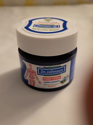 DR.Johnson Natural Mentholated Cream Pain Relieving  & Nasal Congestion 75g