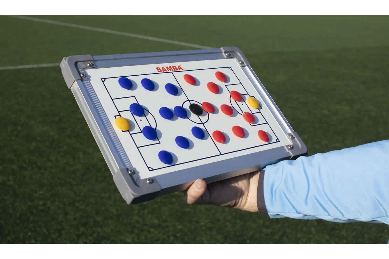 Samba Mini Tactic Board Coach Coaching Manager Portable Magnets Marker Carry Bag