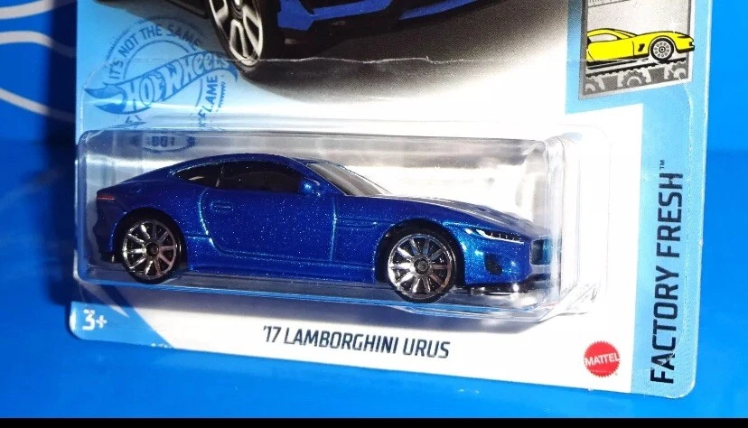 Hot Wheels ERROR Lamborghini URUS Card - Wrong Car Jaguar Factory Mistake Mishap - Image 4 of 4