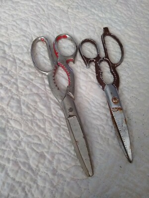 Set Of 2 Pair Of Electricians Scissors