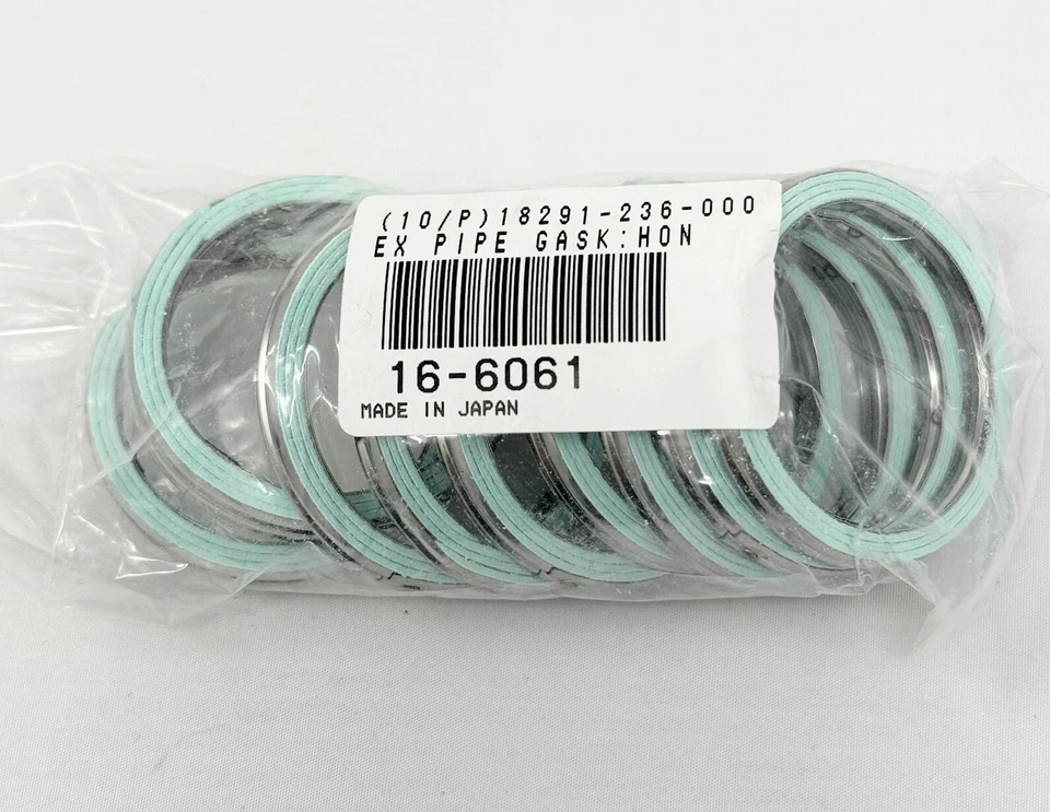 K&L 16-6061 Exhaust Pipe Gasket (10 Pack) 35x42.8x4.1mm For Honda 18291-MN4-920 - Image 2 of 2