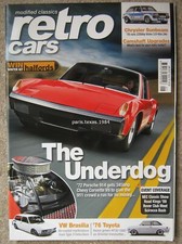 Retro Cars January 2010 Porsche 914 Chrysler Sunbeam Toyota 1000 Fiat 500 Derby
