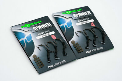 Korda Kurv Shank Spinner Hook Sections - All Available