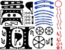 BIG steampunk lamp dxf format file for CNC Plasma/LASER cutting on FLASH drive