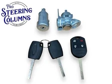 13-19 Ford Escape Ignition & Door Lock Cylinder Set With 3 Chip Keys New
