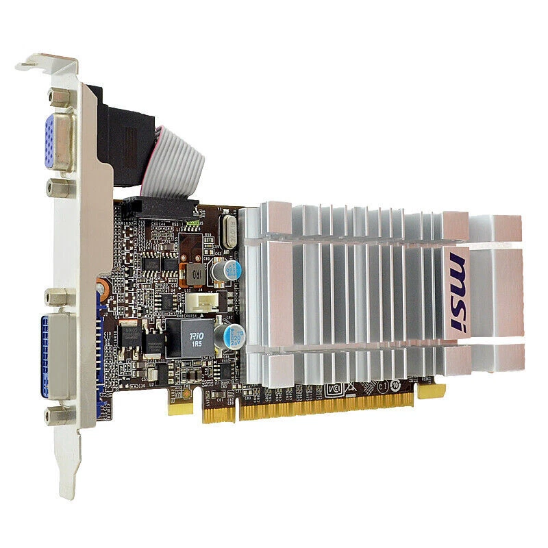 Scheda Grafica MSI Nividia Geforce N8400GS-D1GD3H / LP 1 GB DDR3 PCI Espresso - Immagine 2 di 3