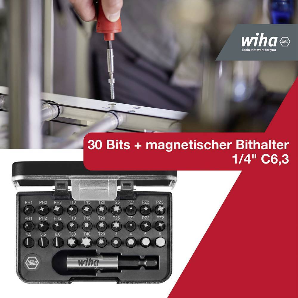 Wiha speedE® PocketDrive 45791 Akku-Stabschrauber 3.7 V Li-Ion 