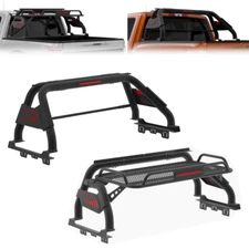 Adjustable Roll Sport Bar Chase Rack Bed Bar For 2001-2024 Toyota Tacoma TRD SR5