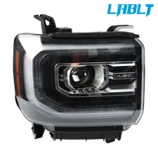 LABLT Passenger Right Side Headlight Headlamp For 2016-2018 GMC Sierra 1500