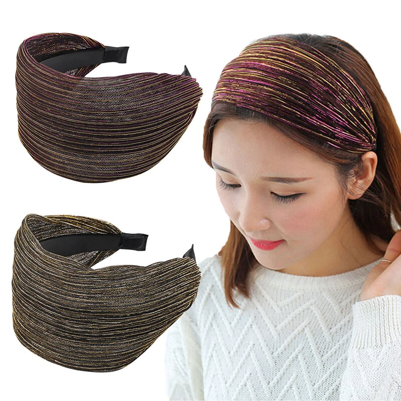 Suyegirl Confezione 16 Fasce Per Capelli In Raso Larghe 3 Cm - Cerchetti Morbidi E Antiscivolo Per Donne E Ragazze - Colori Vivaci, Ideali Per Sport E Regali
