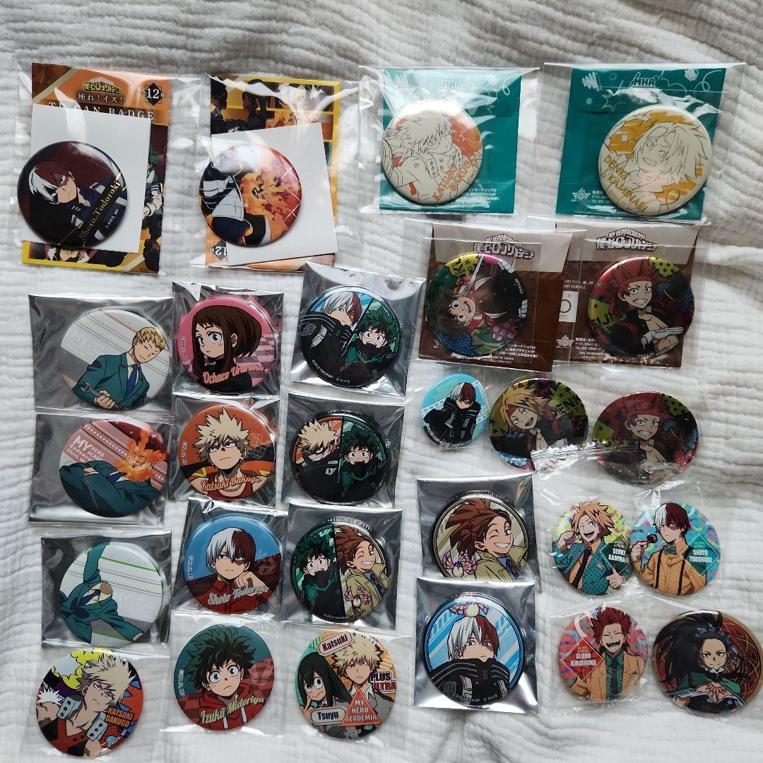 My Hero Academia tin badge lot Izuku Shoto Ochaco | eBay