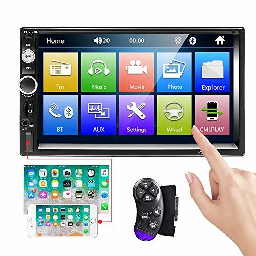CAMECHO 7'' Autoradio 2 DIN: Eleganza Touch e Multimedia HD Auto