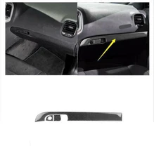 Carbon Fiber Interior Passenger Dashboard Cover Trim For Dodge Charger 2011-2014