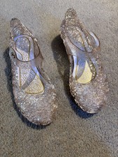 Princess Jelly Flats for Toddler Little Girls, Dress Shoes for Real Or Play