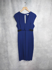 whistles dress Size 8, Small, blue Bodycon/pencil dress, sleeveless USED GC