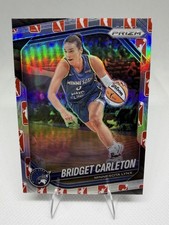 2025 Panini Prizm WNBA #88 Bridget Carleton WNBA Logo Prizms