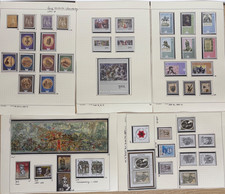 Albania. 5 pages. MNH. 1951. 2018. Skanderbeg legacy. Kosovo 2018.