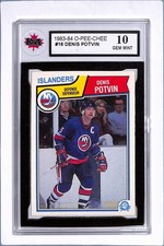 1983-84 O-Pee-Chee Denis Potvin KSA 10 (Free Shipping $100+) BCGA2 #16